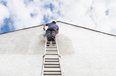 Peinture extérieure à Léaupartie — façades et ravalement